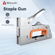 Mitsushi Staple Gun Tacker Heavy Duty Eavy Duty Powerful width10mm-length8mm Gun Tacker with staple 