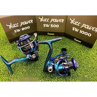 OPASS BULL POWER SW 500 800 1000 ULTRALIGHT SPINNING REEL DESIGN IN JAPAN