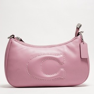 Coach雲朵麻將包/斜背包 附背帶（粉紫色）