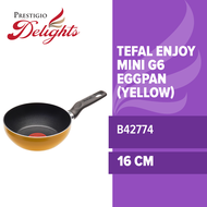 Tefal Enjoy Mini G6 Wok Pan 16cm  (Yellow) B42774