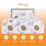 Bộ chăn ga gối drap giường Forever Elegant H147 set 4 món 100% Tencel cao cấp kháng khuẩn khử mùi