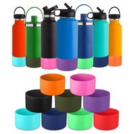 1PC 12-24oz/32-40oz Aquaflask Water Bottle Boot Non-slip Soft Silicone Protective Boot Sleeves Bottle Cover For  Hydro Flask Bottle case