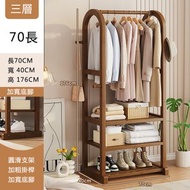 ONE - 楠竹實木傢俱 鞋櫃 衣帽架 曬衣架【70x40x176cm】3層原色