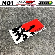 Car Styling Vinyl Decal Motorcycle Racing Car Auto Window Tail Sticker for JS RACING GK5 JDM