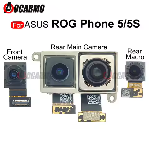 For ASUS ROG Phone 5 5s ROG5 Rog5S ZS673KS ZS676KS Rear Macro Back And Front Camera Flex Cable Repla