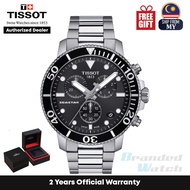 [Official Warranty] Tissot T120.417.11.051.00 Men's Seastar 1000 Chronograph Quartz Diver Stainless Steel WatchT1204171105100 (watch for men / jam tangan lelaki / tissot watch for men / tissot watch / men watch)