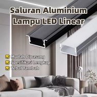 Saluran LED Channel Casing Aluminium Cover Profil Aluminium Renyai Housing Casing Aluminium Cover Ak