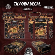 OBU Sticker Waterproof "Japan"