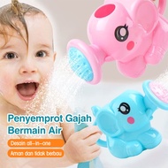 Cute Baby Elephant Shower 1-3 Years Sensory Development Toys Manual Water Control Baby Elephant Spri
