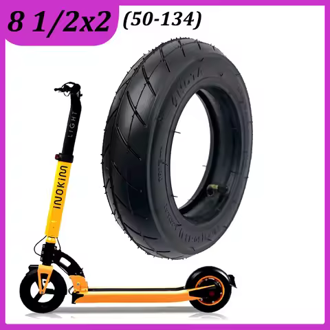 8 1/2x2(50-134) Tire 8.5x2 Inner Outer Tyre for Vsett Macury Zero 8/9 Light Series Electric Scooter 