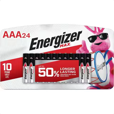 Energizer MAX AAA Batteries 24 Pack Triple A Alkaline Batteries