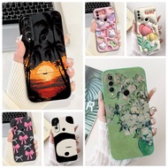 Huawei Y6p Case MED-LX9 Cute Cat Fashion Funny Silicone Shockproof Phone Case Huawei Y6p Back Cover 