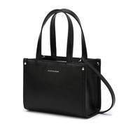 JILL BY JILL STUART Kemi Black Nano Leather Shoulder Bag - Stylish & Compact Design