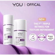 Y.O.U YOU ( YOU ) Retinol 2pcs Set Advanced Retinol Serum 15ml + Renewal Retinol Moisturizer 30g