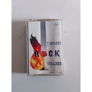 ROCK ballads timeless cassette tape"