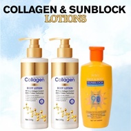 Collagen Whitening Body Lotion Moisturizing And Sunblock For Face and body spf90PA+++