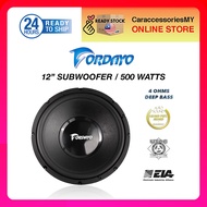 Fordayo 12 inch subwoofer car audio speaker deep bass woofer 500W high power loud woofers