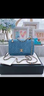 Chanel WOC 牛仔金球  Bag Demin