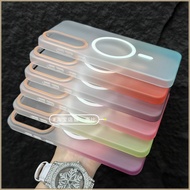 Gradient magnetic phone case For ONEPLUS Nord 5 ACE 6 5 Pro 1+15 13 13T 13S 13R Translucent hard ant