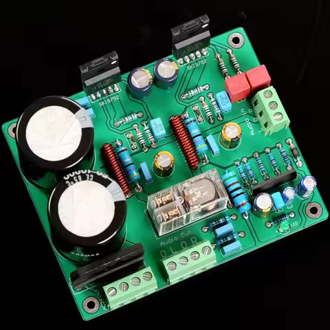 SK18752 50W+50W Dual Channel Stereo Pure Post-stage Power Amplifier Board Post Level Amplifier Bare 