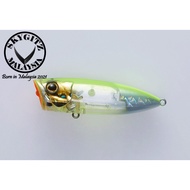 SKYGITZ MALAYSIA EXTREME Fishing Pop Flash Boost Popper 69 mm 12g Killer Siakap, Peacock Bass, Sebar