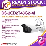 Hikvision DS-2CD2T43G2-4I 4MP ACUSENSE FIXED BULLET NETWORK CAMERA