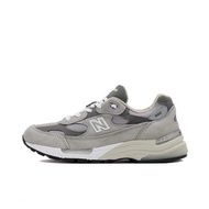 New Balance NB 992 series anti-skid breathable retro low top casual sports and running shoes for both men and women Original Grey