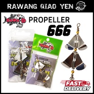 SAWA-D KNOCKING PROPELLER 666 KPDB158 UNTUK UMPAN TIRUAN