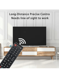 Control remoto universal compatible con el control remoto de TV Samsung, reemplazo compatible para todas las TV Samsung Smart LED LCD HDTV QLED SUHD UHD 4K 3D