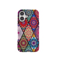 Phone Phone Case Suitable for iPhone Colorful Ethnic Style Suitable for iPhone17pro Film Two-in-One 