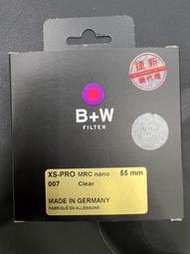 【中野數位】德國B+W XS-PRO 55mm 007 Clear MRC NANO UV保護鏡/捷新公司貨