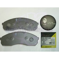 FRONT BRAKE PAD DK8104 KIA CARNIVAL 2 K57S , CARNIVAL 3 K54S 02' , PREGIO KW65 2.7 , DH55 2.7 05'
