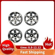 RC Rock Crawler Metal Beadlock 1.9 Beadlock Wheels for SCX10 RC Crawler Car Accessories Black