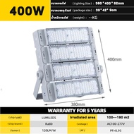 ไฟสปอตไลท์ LED กันน้ำ 200W 300W 400W SPORT LIGHT โคมไฟ ไฟถนน โคมไฟภูมิทัศน์ หลอดไฟ ไฟถนน สนามกีฬา โร