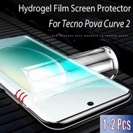 1-2 Pcs Tecno Pova Curve 2 5G Soft Hydrogel Screen Protector For Tecno Spark Slim Camon 40 Pro+ 5G 3