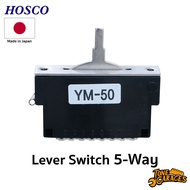 Hesco YM-50S Lever Switch 5-Way 5-Way Made in Japan