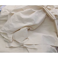 Fabric Calico/ Kain Belacu Bidang 60" Kain Ela Belacu 100% cotton Muslin Fabric Cotton Toile/ Kain B