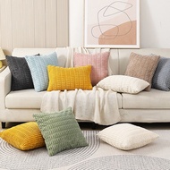 Cushion Cover Velvet 40x40 50x50 60x60 65x65cm Nordic Sofa Cushion Covers Red White Square Throw Pil