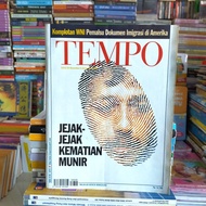 Majalah TEMPO edisi Desember 2004 - JEJAK JEJAK KEMATIAN MUNIR