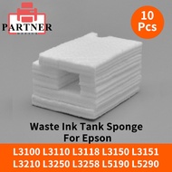 10 Pcs Waste Ink Tank Pad Sponge Absorber for EPSON L3100 L3110 L3118 L3150 L3151 L3210 L3250 L3258 