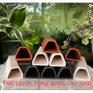 Small trapezoidal shape for fish, shrimp, pleco, crayfish, cory