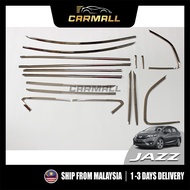 Honda Jazz Fit GK GK5 T5A 3rd Window Chrome Lining Full 2014 - 2026 Jazz GK CarMall Car Accessories