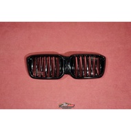 BMW X3 G01 X4 G02 LCI Front Grill Single / Double Line Gloss Black