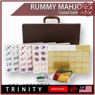 Blinking Premium Shinny Crystal Back Rummy 4Player Mahjong 3Player Rummy Lami Cinami Mahjong Full Wh