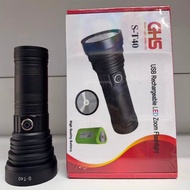 GHS Japan S-T40 USB Rechargeable LED Flashlight Touch Light Torchlight