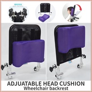 Adjustable Wheelchair Head support Cushion Pillow Heightening Wheelchair Accessories Chair Head Support Black/Red/Purple