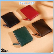 FKILLA0FSB Card Wallet Minimalist Cash ID Card Matte PU Leather Coins Bag