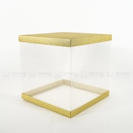 Kotak Hantaran Kahwin Tunang Hidden Box Gift Box Glitter Transparent Exclusive Cake Box Kotak Hadiah
