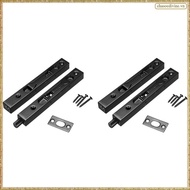 [K O G X] 4Pcs 6 Inch Door Bolts -Stainless Steel Concealed Security French Door Locks with Hardware