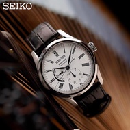 SEIKO READY STOCK presage series Leather Waterproof Quartz Business Watch Men Watch Jam tangan lelaki original available